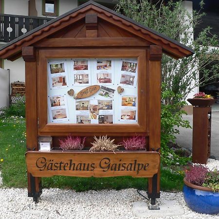 Gaestehaus Gaisalpe Fischen im Allgaeu Exteriér fotografie